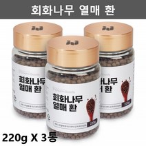 참좋은데이 회화나무열매환 회화나무 열매 추출물 해화나무 혜화나무 환 회화나무열매 분말 가루 환 220g, 3병 - 660g, 3개