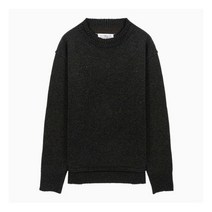 [메종마틴마르지엘라] (당일) 22FW 메종 마르지엘라 백스티치 엘보패치 차콜 울 니트 S