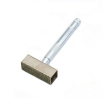 연마 다이아몬드 블레이드 디스크 드레서 돌 핸들 헤드 드레싱 벤치 펜 그라인더, m 90x45x17mm