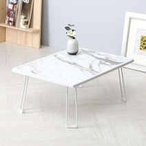 LPM 폴딩테이블 스틸 중 600x480x280mm, 대리석G
