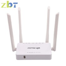 lte라우터 휴대용 와이파이 라우터 포켓파이 4개의 외부 안테나가 있는 usb 4g 모뎀용 zbt 무선 wifi 300mbps 4-lan usb2.0 옴니 ii 액세스 포인트, 미국 플러그, 9v 0.6a