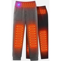 충전식 발열 바지 밴딩 팬츠 보온 열선 방한 등산