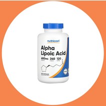 뉴트리코스트 알파리포산 효능 600 mg 240캡슐