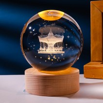 천체투영기 갤럭시 프로젝터 USB 3D 크리스탈 우주 나이트 라이트 참신 조명 발렌타인 데이 생일 선물 침실 장식, [01] Only warm light, [14] 38-Trojans