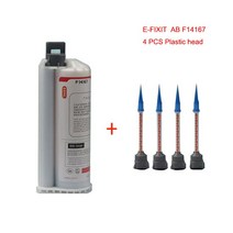 E-FIXIT 아이폰 전용 AB 믹싱 구조 접착제 아이폰 8-12 프로 맥스 후면 커버 유리 렌즈 LCD 프레임 베젤 본딩 접착제, 01 A, 01 A