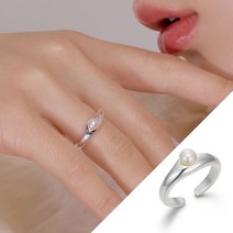 윙블링 925실버 아네스 천연 담수진주 반지