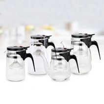 차우림 주전자 다도 티타임 내열유리 티카페 차분한마음, 티 주전자 500ml
