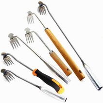 잡초제거 원예 호미 텃밭관리용 농기구, 제초기35cm(플라스틱 손잡이), 1개