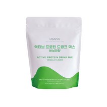유사나 액티브 프로틴 드링크 믹스 바닐라향 322g USANA 뉴트리밀 식물성 단백질, 1개, 기본