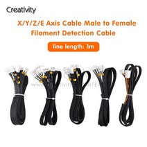 CR10 X/Y/Z/E 축 스테퍼 모터 및 리미트 스위치 엔드 스톱 케이블 필라멘트 브레이크 감지 Ender 3 S/S4/S5, 03 5PCS Kit