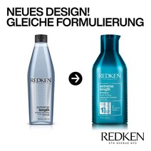 REDKEN샴푸길고 강한 모발을 위한 레드켄 헤어 샴푸 손상 방지 비오틴 함유 극단적인 길이의 1 x 300 ml, 한개옵션0