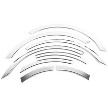 SAFE 크롬 자동차 휀다몰딩 기아 8p, K5