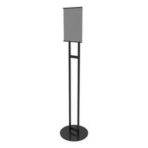 아트사인 스탠드꽂이A4 검정 _ 1267mm 철제입간판, 없음