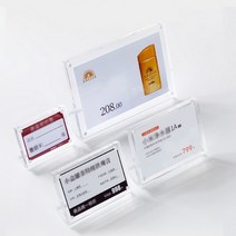 A4 투명 아크릴 A5 아크릴메뉴판 A6 L자형 안내판