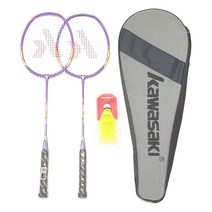 가와사키 트로프스 배드민턴라켓 야외용 가족 풀 세트 구성, 1개, 0182가족세트