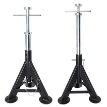 BESTOOL RV 스태빌라이저 잭 캠퍼 레벨링 2개 세트 높이 43.9cm(17.3인치) 76.2cm(30인치)까지 조절 가능 트레일러 캠핑카 모터홈용 튼튼한 텔레스코픽 서포트