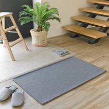 [러그마켓] 포니 매트 60X100cm, 색상 및 종류:포니카키그레이60*100