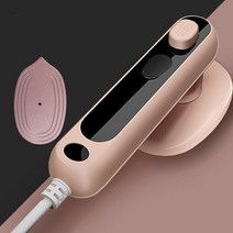 전기 with spray hanging ironing machine handheld dry iron for clothes 의류 기선, 분홍색, 우리를