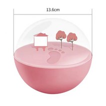 반려견 고양이 장례 유골함 애완 동물 발 인쇄 기념품 사진 앨범 고양이 토끼 개 손바닥 방 장식 소형 중, 01 large dog-pink, 01 large dog-pink
