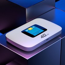 휴대용 데이터쉐어링 4G LTE 라우터 USB 차량용 유심 와이파이 핫스팟, 컬러 스크린(듀얼 네트워크)
