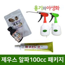 옹기와야생화 제우스알파 패키지 강력한 뿌리 발근제 수세회복 세력증강 액상영양제, 제우스 알파 100cc패키지