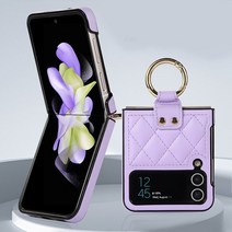 갤럭시Z플립4/3 로빈 골드링 퀼팅 쿠션 범퍼케이스 ZFIip4 ZFIip3 제트플립4 지플립4 Z플립3 핸드링 위드링