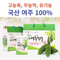 진한 여주진액 30포 100ml 국산 고농축 여주즙 여주 액기스 유기농 엑기스 무농약