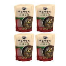 [UNIQ] 100% 고구마전분!! CJ 제일제면소 사리당면 80g, 4개
