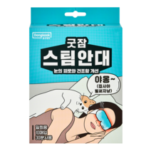 동국제약 굿잠 스팀 온열 일회용 수면 안대, 1개