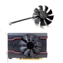 호환용 사파이어 RX 550 560 460 R7 360 플래티넘 에디션 OC 그래픽 카드 쿨러 용 85MM GA91A2H 4 핀, [01] GA91A2H