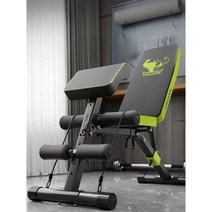 가정용 접이식 인클라인 벤치프레스 벤치 홈짐 의자, 디럭스 에디션