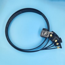 프린터부품 엑세서리6라인/컬러 잉크 튜브 호스 파이프 라인 1m uv 작은 댐퍼 스크류 너트 oring for Epson, 01 Black