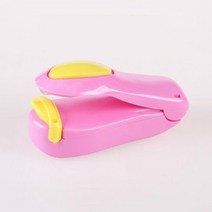 밴드실러 밴딩기 밴딩끈 제함기 휴대용 가정용 미니 열 실링기 임펄스 플라스틱 폴리 백 배터리가 아님, 01 Pink