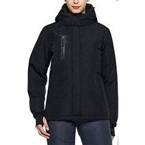 (테슬라) tesla 스키웨어 여성 방풍 · 방수 · 보온 스노우 보드 웨어 스포츠 바지 amp 재킷 방한 옷, 재킷(xkj70)-블랙, 2xl