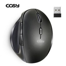 코시 라운드 무소음 버티컬 무선마우스 M2150WL/건전지 포함