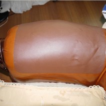 인조가죽 스티커 수선패치 의자 가구리폼 보수스티커, 어두운갈색