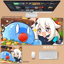 원신 마우스패드 초대 키보드 테이블패드 다양한사이즈 물에강한, BC + 800x400mm + 4mm