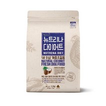 비만견 체중감소 섬유소풍부 성견용 사료 2kg 좋은재료 코카스파니엘 불독