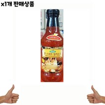 식자재 도매) 스위트 칠리소스(코만 295ml) 1개, 골든타임벨 1, 골든타임벨 본상품선택