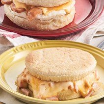 마리네빵공장 치즈 멜팅 소시지 머핀 잉글리쉬머핀 냉동 빵납품 에그베네딕트 완제품 100g, 100g x 1개