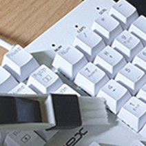 휴대용 미니 키보드청소브러쉬 틈새솔 나일론 편리한보관