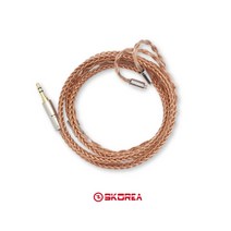 [SKOREA] 은도금 커스텀케이블 에리즈 ARIES / 2 PIN 0.78 / 2.5 3.5 4.4mm 플러그 가능