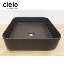 italy Cielo 세면기 SHCOLAQ 40-FA 탑볼 세면대 도기, 1개