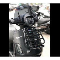 베스파 튜닝파츠 스프린트125 프리마베라 GTS300 GTV 프론트 렉 짐대 캐리어, 실버, GTS300(2014-2018)