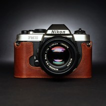 Nikon FM2 카메라 가방 FM3A 가죽 슬리브 핸들 보호 FM10 수제 소가죽, FM10베이스[라바브라운]