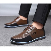 Prosekor 남성 캐주얼 가죽 신발 6cm 키높이 스니커즈 남성 컴포트 레더 운동화 캐주얼비즈니스다양한장소코디잘하게