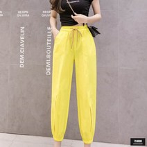 가바바 여성 조거팬츠 스키니 앞트임 밴딩팬츠 G54703