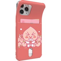 카카오프렌즈 저스트 어피치 컬러방탄 카드 휴대폰 케이스
