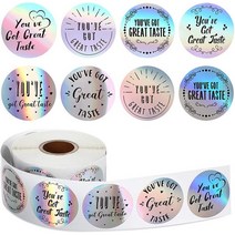 500pcs/ roll 해피 메일 스티커 5 디자인 레인보우 감사합니다 라벨 중소 기업 봉투 포장, 12 500 PCS style 11