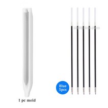 투명 펜 실리콘 몰드 세트 DIY 볼펜 에폭시 수지 쥬얼리 캐스팅용 홀더 제작, [10] Bu5 Type 3